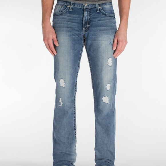 buckle carter straight jeans